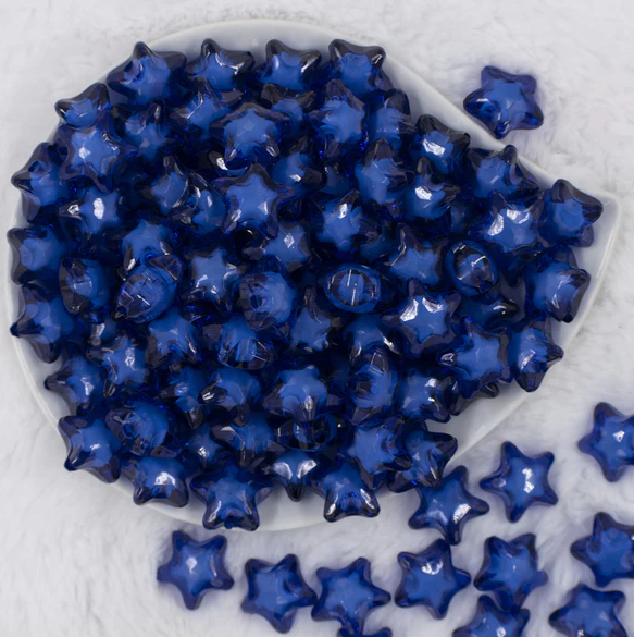 Blue Star Beads